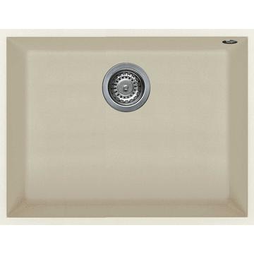 Elleci Quadra 110 Undermount Granit Mosogatotalca G68 Bianco