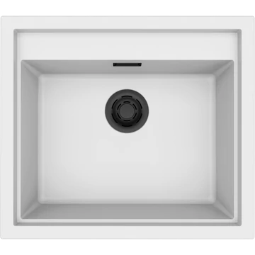 ELLECI - Mosogatótálca Sintesi 105 K96 White fekete tartozékokkal