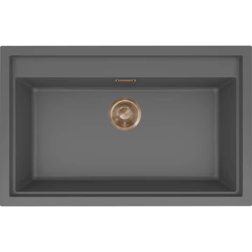 ELLECI - Mosogatótálca Sintesi 130 K99 Concrete bronz tartozékokkal