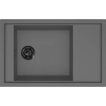 ELLECI - Mosogatótálca Sintesi 305 K99 Concrete fekete tartozékokkal