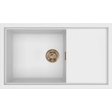 ELLECI - Mosogatótálca Sintesi 410 K96 White bronz tartozékokkal
