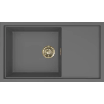 ELLECI - Mosogatótálca Sintesi 410 K99 Concrete arany tartozékokkal