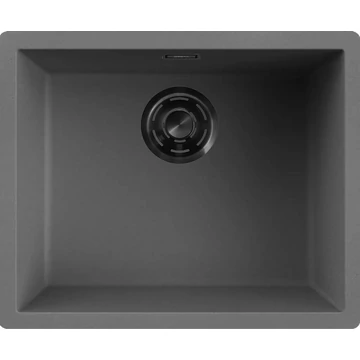 ELLECI - Mosogatótálca Zen 105 K99 Concrete fekete tartozékokkal