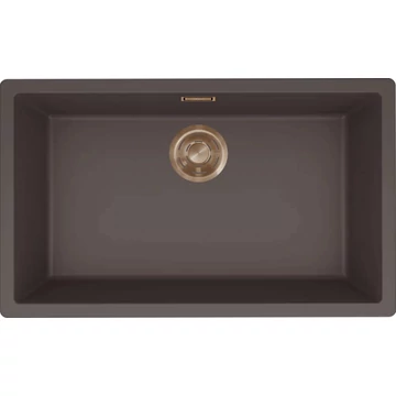 ELLECI - Mosogatótálca Zen 130 K87 Cocoa bronz tartozékokkal