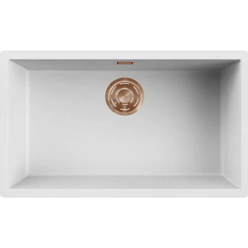 ELLECI - Mosogatótálca Zen 130 K96 White bronz tartozékokkal