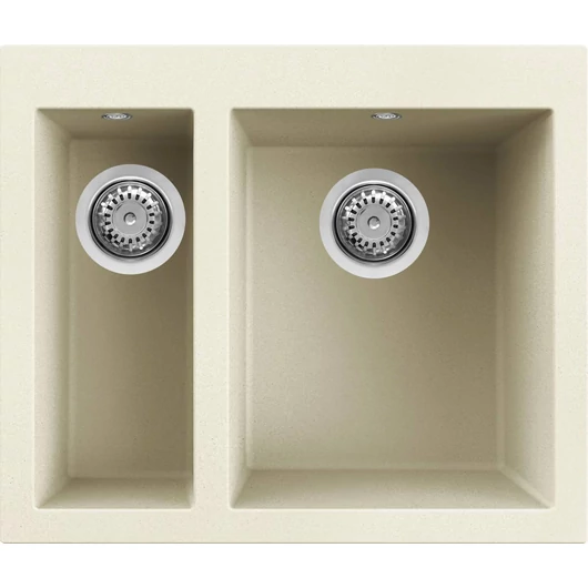 ELLECI - Mosogatótálca Quadra 150 G62 Bianco Antico - Kifutó termék!