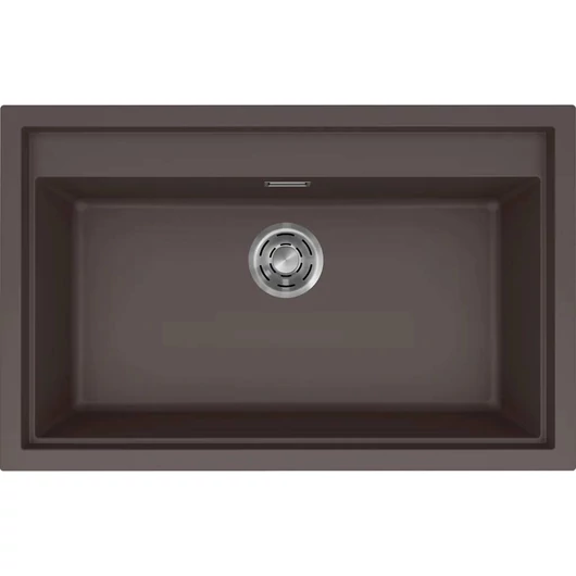 ELLECI - Mosogatótálca Sintesi 130 K87 Cocoa inox tartozékokkal