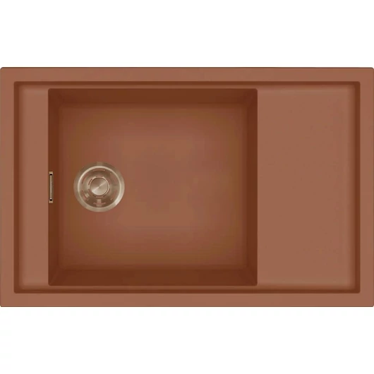 ELLECI - Mosogatótálca Sintesi 305 K83 Clay bronz tartozékokkal