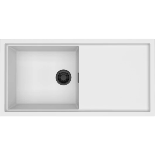 ELLECI - Mosogatótálca Sintesi 480 K96 White fekete tartozékokkal