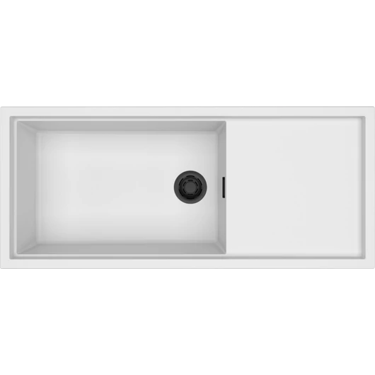 ELLECI - Mosogatótálca Sintesi 510 K96 White fekete tartozékokkal