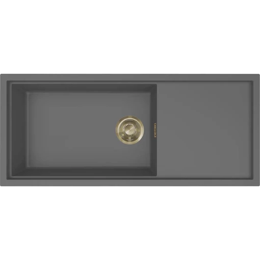 ELLECI - Mosogatótálca Sintesi 510 K99 Concrete arany tartozékokkal