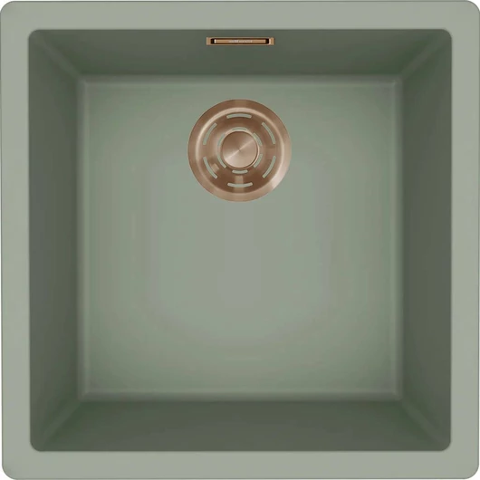 ELLECI - Mosogatótálca Zen-F 102 K82 Sage bronz tartozékokkal