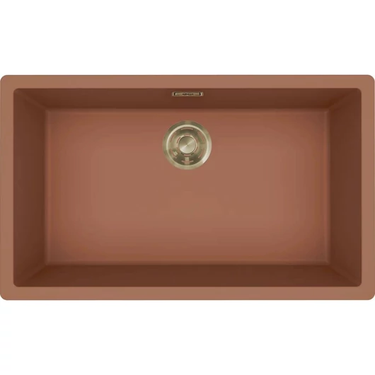 ELLECI - Mosogatótálca Zen-F 130 K83 Clay arany tartozékokkal