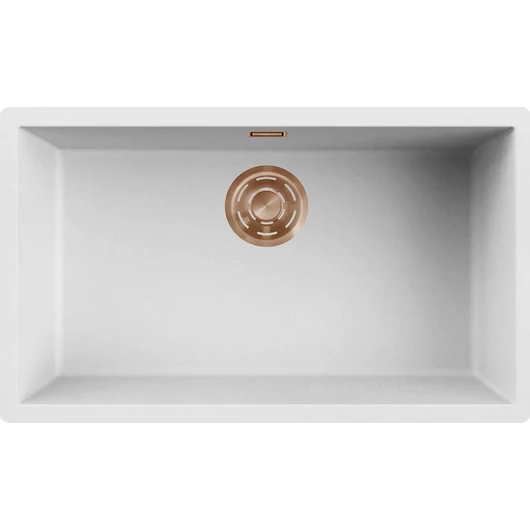 ELLECI - Mosogatótálca Zen 130 K96 White bronz tartozékokkal