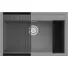 Kép 1/2 - Elleci Best 130 Workstation gránit mosogatótálca szett - G48 Cemento