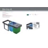 Kép 2/2 - EKOTECH - Beépíthető hulladékgyűjtő EKKO EASY 40 - 2x16 LT